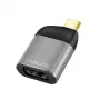 LogiLink CUA0204 USB-C na DisplayPort przejściówka/adapter złącza złącza czarno-szary