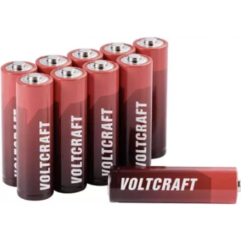 VOLTCRAFT Industrial LR6 Mignon (AA) Bateria alkaliczno-manganowa 3000 mAh 1.5 V 10 szt. (VC-14066385)