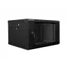 Szafa wisząca LANBERG WF02-6606-10B 6U 600x374.3x600 mm stal nierdzewna czarna