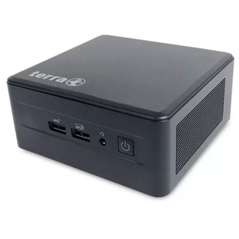 TERRA 1009994 PC/stacja robocza Intel Core i3 i3-1315U 8 GB DDR4-SDRAM 500 GB SSD Windows 11 Pro Mini PC Czarny