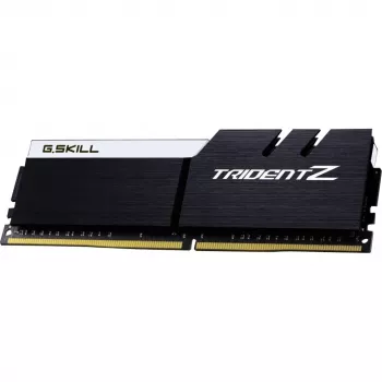 DIMM 32 GB DDR4-3200 (2x 16 GB) Dual-Kit, Arbeitsspeicher schwarz/weiß, F4-3200C16D-32GTZKW, Trident Z, INTEL XMP