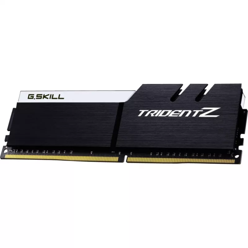 DIMM 32 GB DDR4-3200 (2x 16 GB) Dual-Kit, Arbeitsspeicher schwarz/weiß, F4-3200C16D-32GTZKW, Trident Z, INTEL XMP