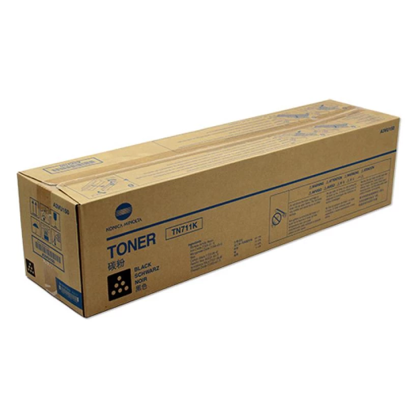 Konica Minolta TN-711K - Schwarz - original - Tonerpatrone - für bizhub C654, C754 (A3VU150)
