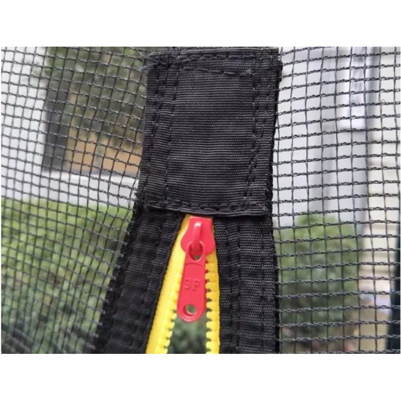 Extralink trampolina ogrodowa z siatką + drabinka, 12 stóp, średnica 366 cm