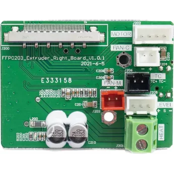 Płytka adaptera ekstrudera Flashforge 30002136001 do podłączenia ekstrudera drukarki 3D