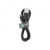 Goobay | Kabel do ładowania i synchronizacji USB-C (USB-A > USB-C) | 38675 | Czarny | RJ-45 | RJ-45 90°