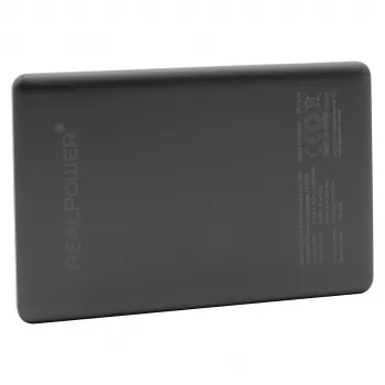 RealPower PB-5000 MAG 5000 mAh Ładowanie bezprzewodowe Tytanowy