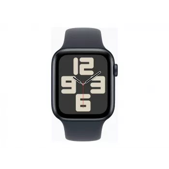 Watch SE GPS + Cellular 44 mm Koperta Aluminiowa Midnight z Paskiem Sportowym Midnight - M/L