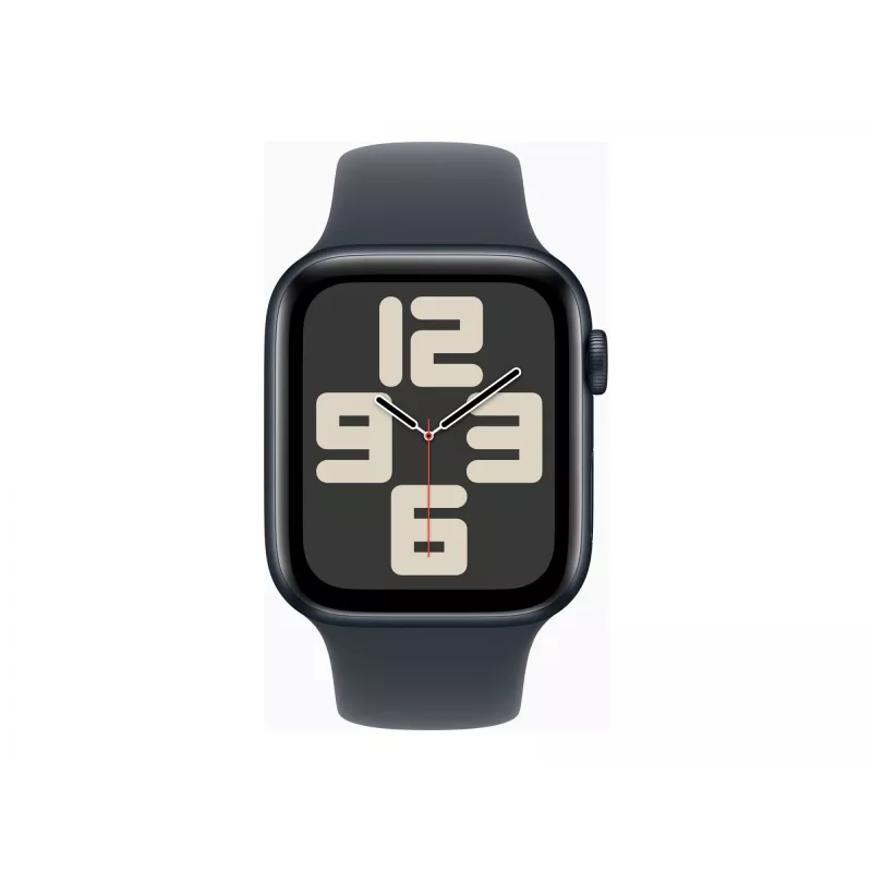 Watch SE GPS + Cellular 44 mm Koperta Aluminiowa Midnight z Paskiem Sportowym Midnight - M/L