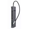 Stacja dokująca do laptopa Gembird A-CM-COMBO9-02 USB 3.2 Gen 1 Type-C, HDMI, VGA, 3×USB-A, Gigabit Ethernet, 87 W PD, szara