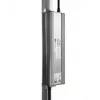 Zewnętrzny zasilacz sieciowy MikroTik MTP250-53V47-OD 250W, wejście 100–240V, obudowa cynkowa, kompaktowe wymiary 240×46,5×69mm