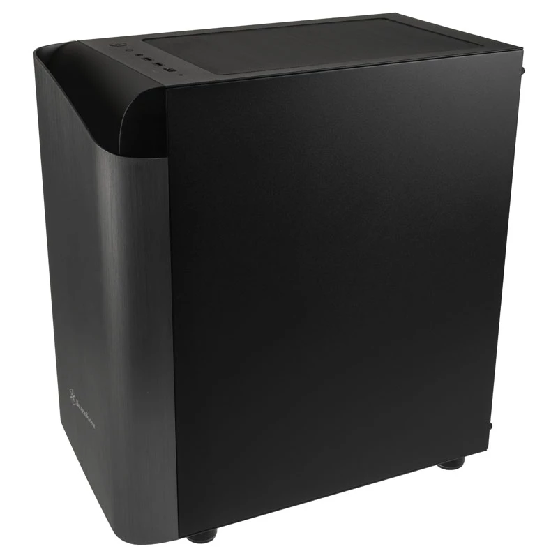 SilverStone Seta A1 Midi-Tower, Szkło hartowane - czarny