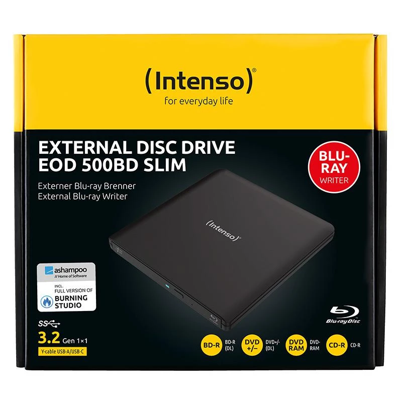 Dvd RW USB3.2 EXT/Czarny 5401500 Intenso