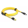 Kabel Delock RJ45 wtyk kat.6 na Mini I/O 8-pin D-Form typ 2 2 m (81251)