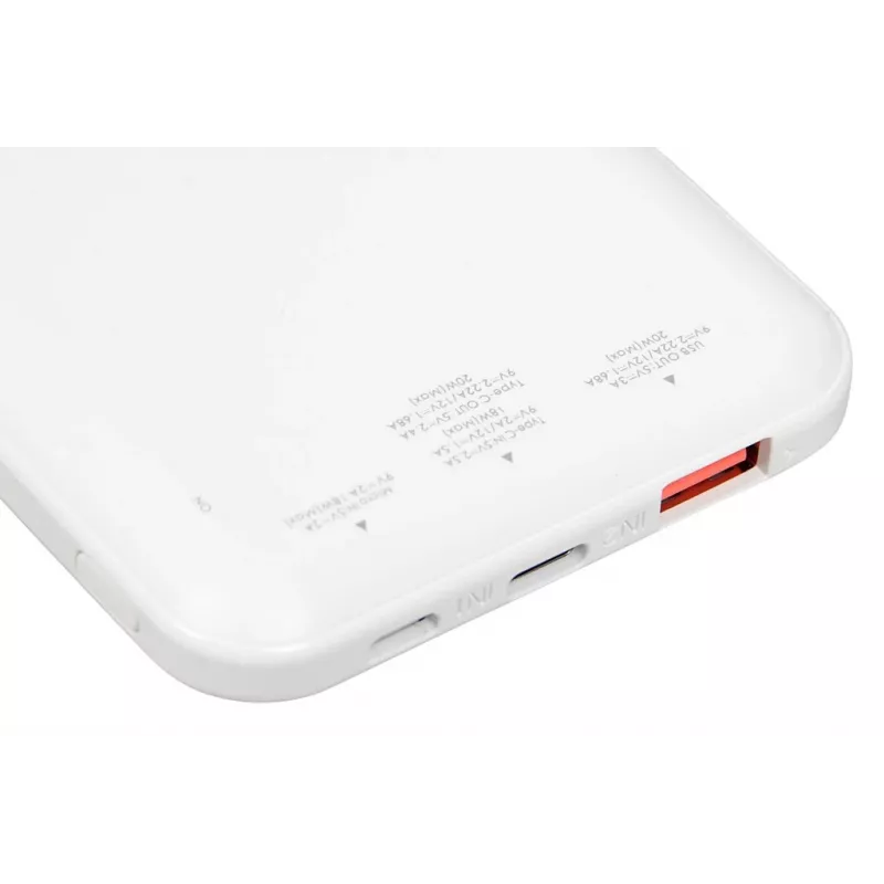 Przenośny power bank IBOX IPB10 10000 mAh, litowo-jonowy, Quick Charge 3.0, wyjścia USB-C i USB-A, 20W PD