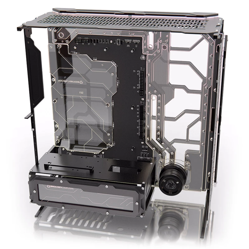 Singularity Computers Spectre Integra-M Mid Tower Elite Dark - czarny