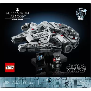 LEGO Star Wars Sokół Millennium 75375 zestaw konstrukcyjny — 1351 elementów, 18+, 190×240×130 mm