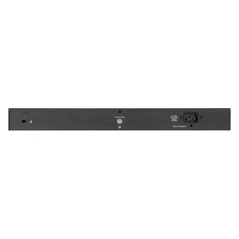 Przełącznik sieciowy D-Link DGS-1100-26MPV2/E zarządzalny L2 Gigabit Ethernet (10/100/1000) z zasilaniem przez Ethernet (PoE), czarny