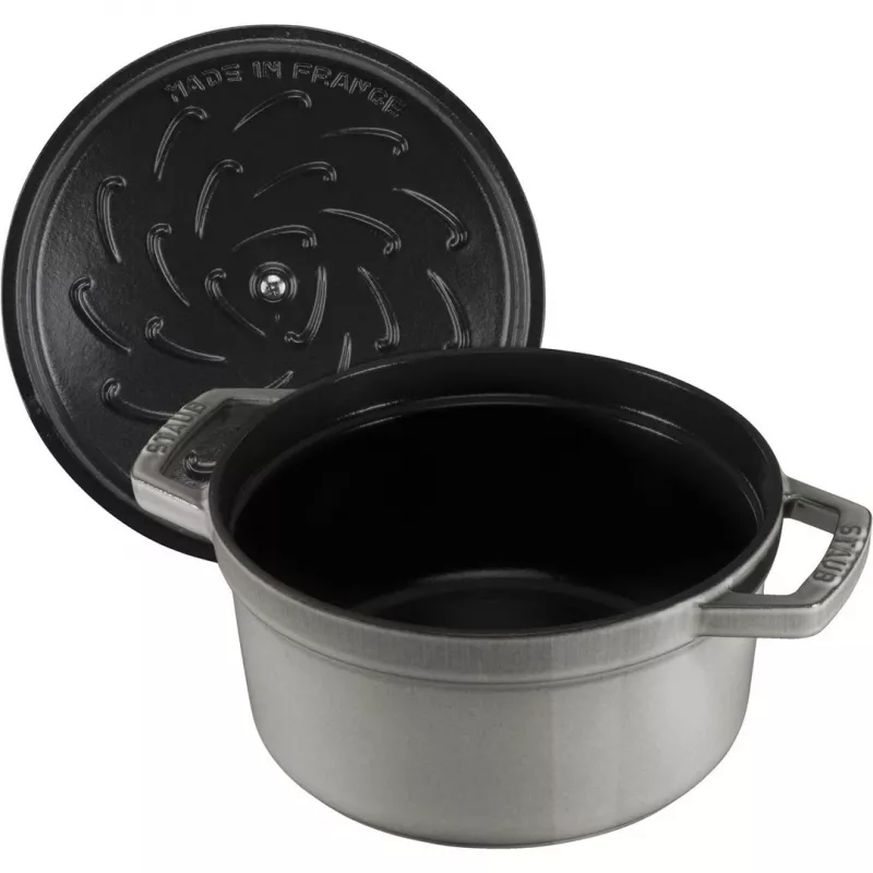 Staub 40509-312-0 rondelek 5,25 l okrągły grafitowy, szary