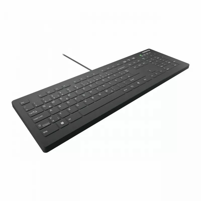 Medical klawiatura CHERRY AK-C8112 USB QWERTZ German Czarny 105 Keys