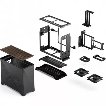 Fractal Design Era 2 Mini Tower węgiel, szary