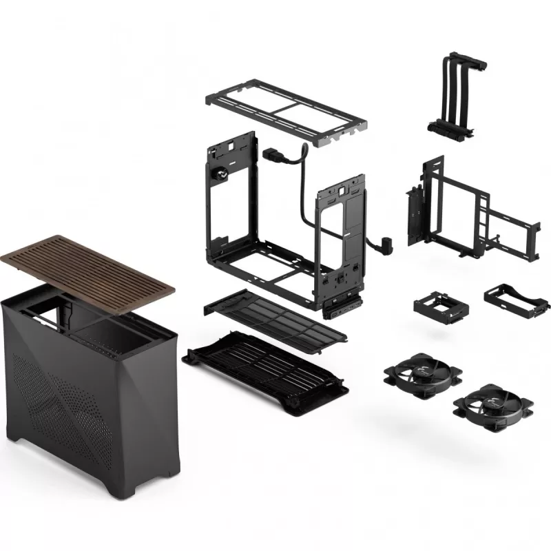 Fractal Design Era 2 Mini Tower węgiel, szary
