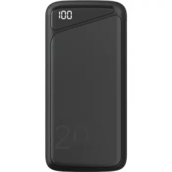 Powerbank z funkcją szybkiego ładowania 20 000 mAh (czarny, PD, Quick Charge 3.0, Super Charge)