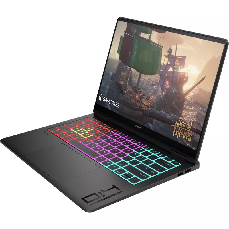 HP OMEN by Transcend 14-fb0073ng CU 7 155H. NVIDIA GeForce RTX 4060. 16GB 1TB SSD W11Home - Układ klawiatury może być niemiecki