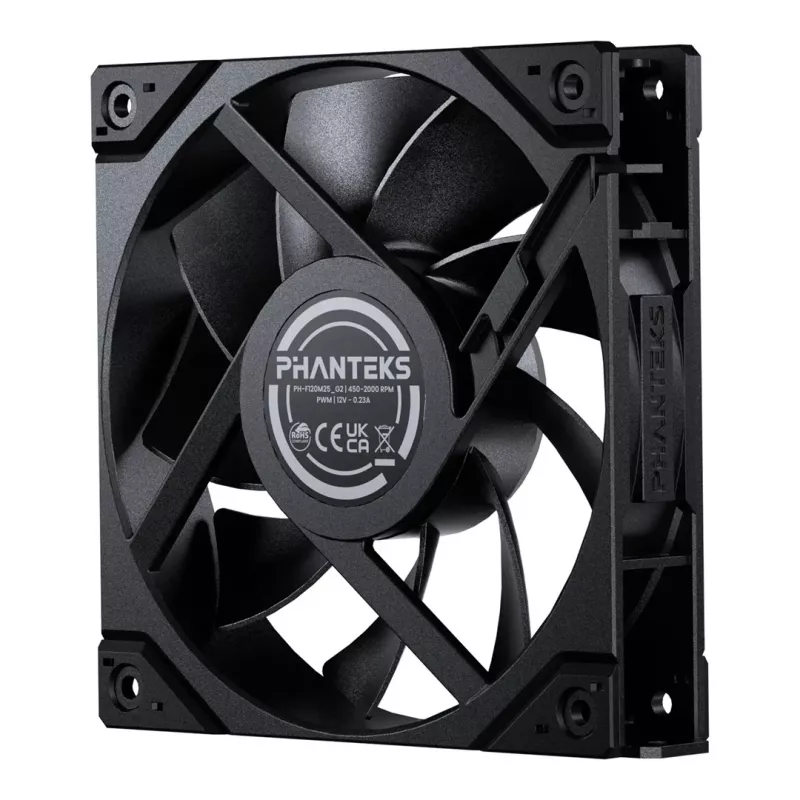 Phanteks M25G2-120 120mm czarne wentylatory obudowy 3 szt.
