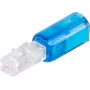 Kabel telefoniczny ShiverPeaks 71216-B (zapobiegający skręcaniu, wąski)