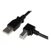 StarTech.com 2m USB 2.0 A na kątowy kabel B - M/M