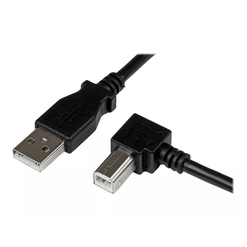 StarTech.com 2m USB 2.0 A na kątowy kabel B - M/M