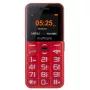 myPhone Halo Easy 4.32 cm (1.7 inch) 70 g Szary, Czerwony Telefon podstawowy