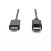 Kabel adapterowy DisplayPort 1.2 z blokadą 4K 60Hz UHD Typ DP/HDMI A M/M czarny 2 m