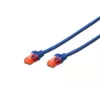 Kabel sieciowy Digitus CAT 6 U/UTP RJ-45 5m niebieski