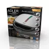 Adler AD 3040 opiekacz do kanapek 1200 W Czarny, Szary