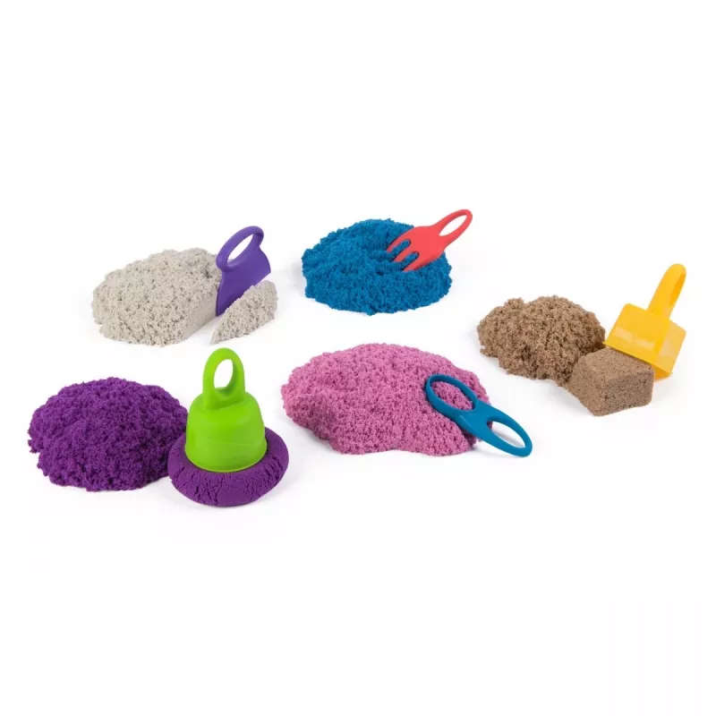 Kinetic Sand Castle Case - Limonkowo Zielony