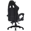 Fotel gamingowy CANYON Core SGCH2 — czarno-biały, ergonomiczny design, regulowana wysokość