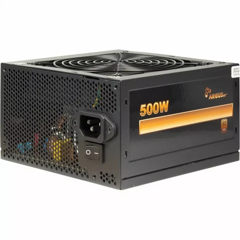 Zasilacz Inter-Tech ArgusNT BPS-500 500 W 20+4 pin ATX ATX Czarny