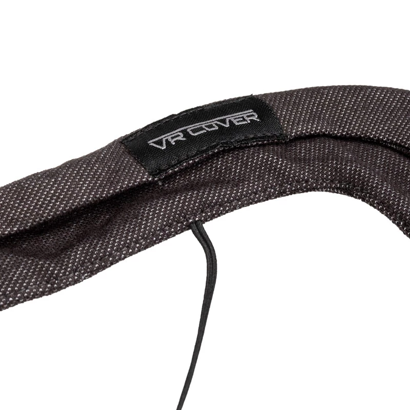 VR Cover wymienna nakładka na twarz do Oculus Quest by vr cover — Czarna, 1 szt.