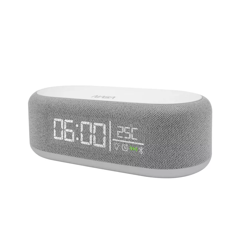 Głośnik Bluetooth, budzik i ładowarka bezprzewodowa Nasa SPC400