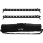 Zestaw listew LED EUROLITE 2x LED BAR-12 QCL RGBA z miękkim pokrowcem – 2 sztuki, diody QCL RGBA