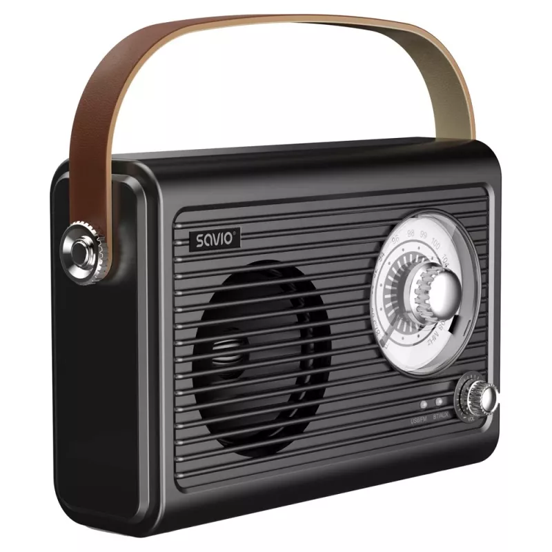 Przenośne radio Savio RS-01 Analog Czarny