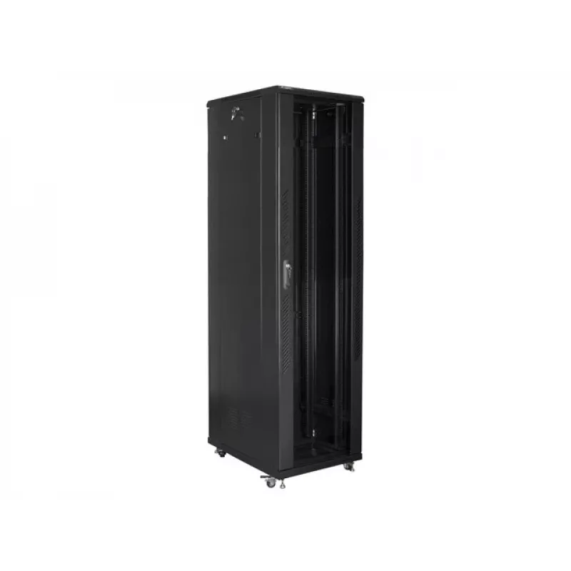 Szafa rack Lanberg FF01-8837-12B 37U, wolnostojąca, czarna