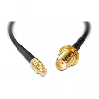 Kabel koncentryczny DeLOCK 88578 0,2 m czarny