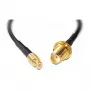 Kabel koncentryczny DeLOCK 88578 0,2 m czarny