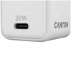 Ładowarka CANYON CU20C GaN 20W 1xPD EU Biała