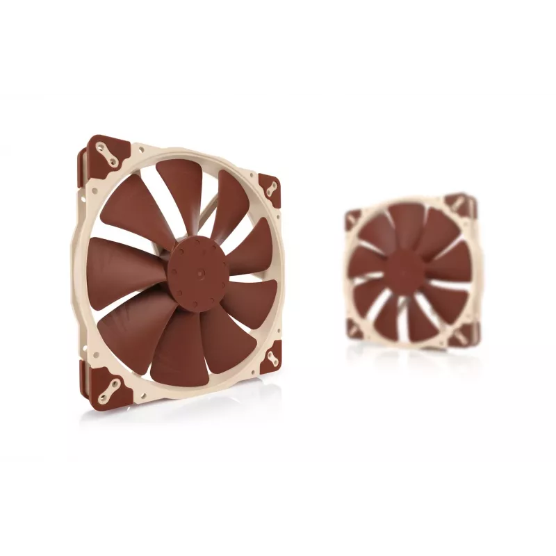 Wentylator obudowy komputerowej Noctua NF-A20 200 mm, 5 V, 3-pin, 800 RPM, 146,9 m³/h, 18,1 dB, łożysko SSO