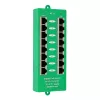 Extralink Gigabit PoE Injector 8 Port Active, 8 portów Gigabit 802.3at/af, tryb A