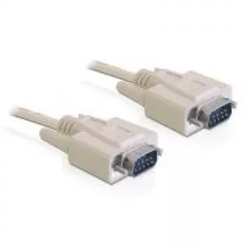 Kabel szeregowy DeLOCK RS-232 5m Beżowy DB-9
